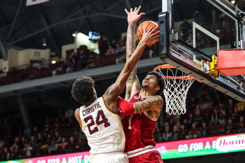 Golden Gophers Fall Short in Hoosier Encounter, Indiana Secures Victory at Williams Arena