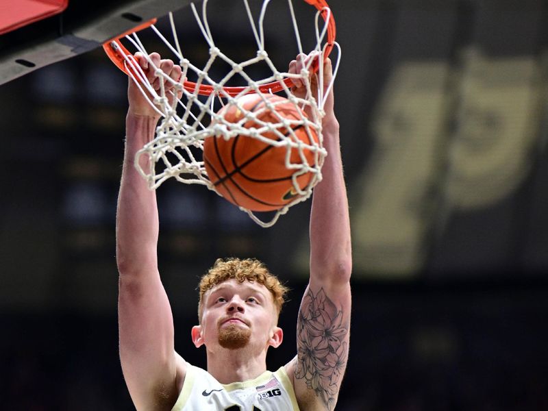 Boilermakers Set to Forge Victory Against Huskies in Glendale's Arena