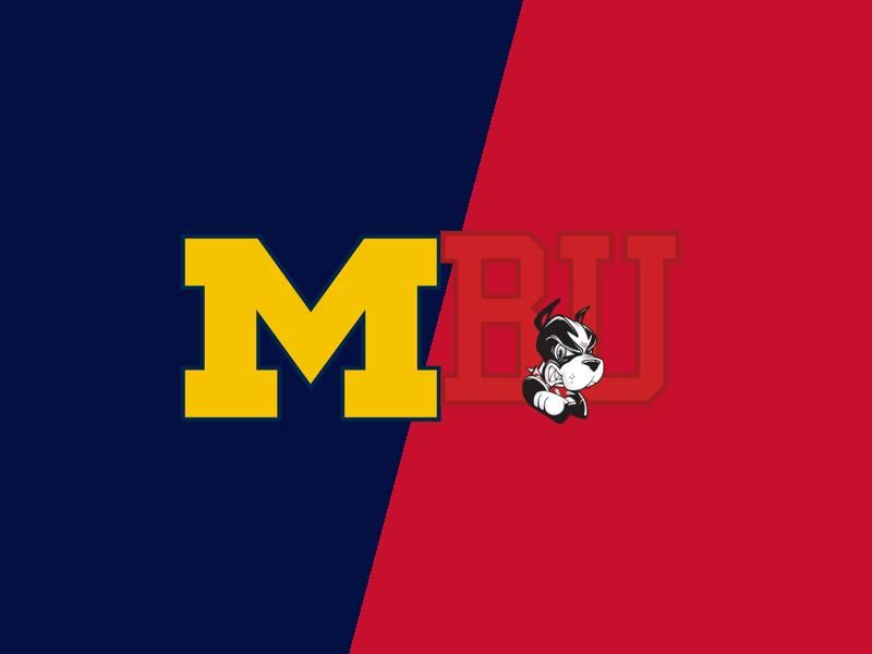 Michigan Wolverines VS Boston University Terriers