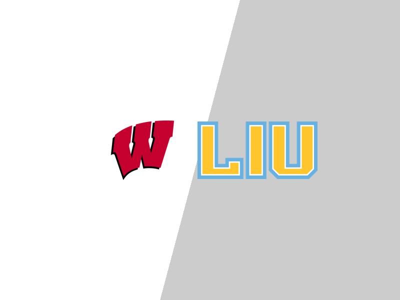 Wisconsin Badgers VS LIU Sharks