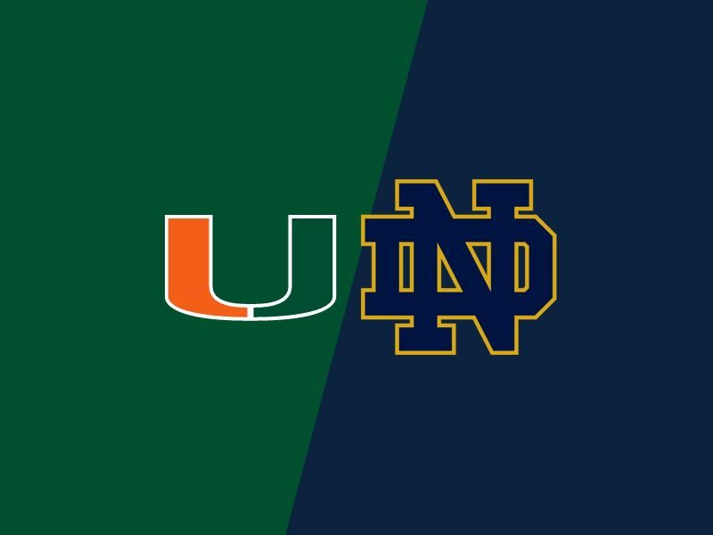 Clash at Purcell Pavilion: Notre Dame Fighting Irish to Battle Miami Hurricanes