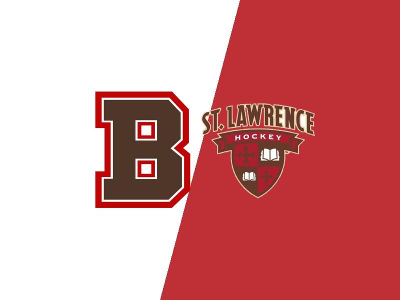 Brown Bears Roar Past St. Lawrence Saints with Dominant First Period Display