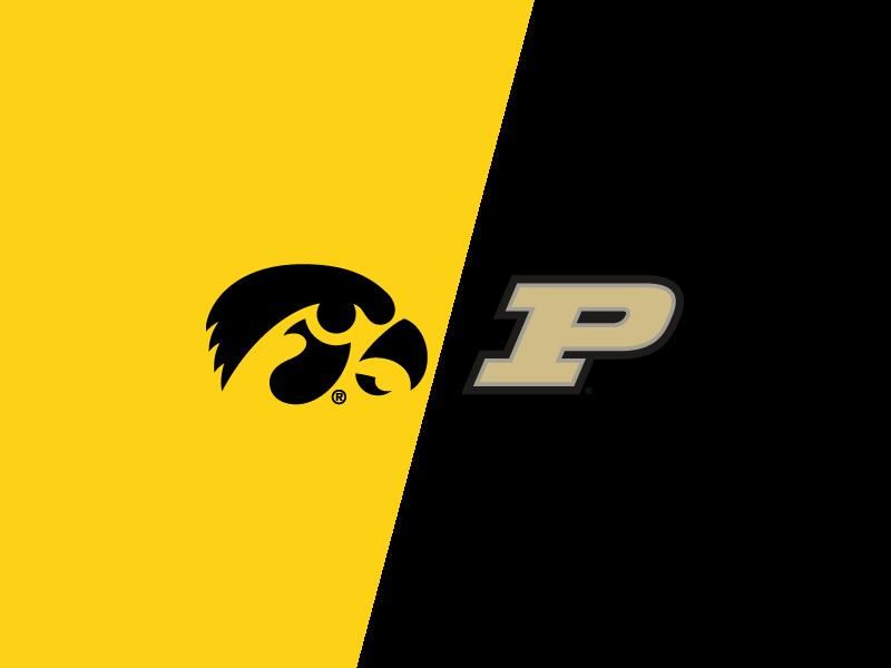 Clash at Carver-Hawkeye Arena: Purdue Boilermakers Take On Iowa Hawkeyes