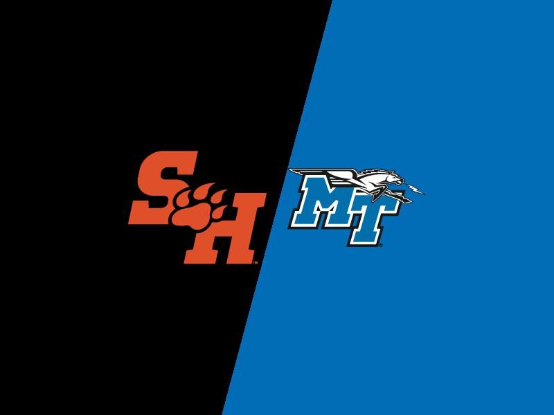 Sam Houston State Bearkats Outpaced by Middle Tennessee Blue Raiders at Murphy Center