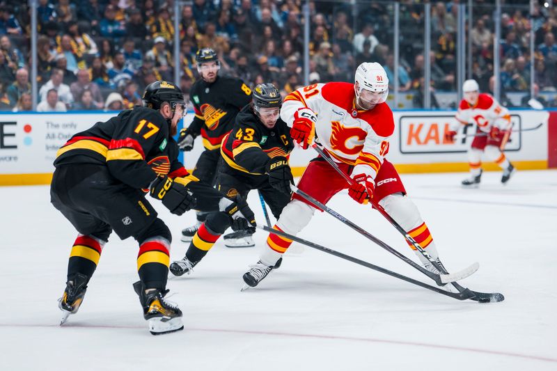 Calgary Flames vs Vancouver Canucks: Jonathan Huberdeau Set to Shine in Anticipated Showdown