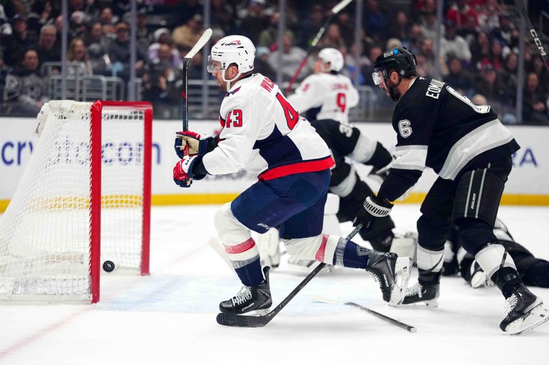 Dec 2, 2025; Los Angeles, California, USA; in the first period at Crypto.com Arena. Mandatory Credit: Kirby Lee-Imagn Images