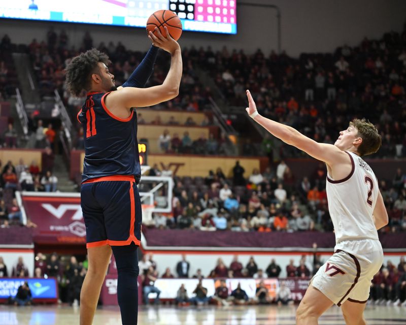 Virginia Cavaliers' Overtime Odyssey: Hokies Triumph in Epic Battle at Cassell Coliseum