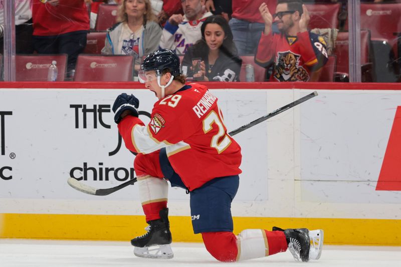 Florida Panthers vs New York Rangers: Did Cole Reinhardt’s 2-goal first period set the pace at A...