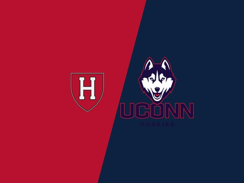 Harvard Crimson VS Connecticut Huskies