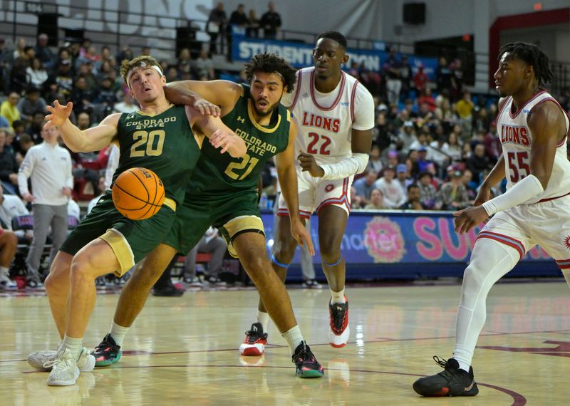 Colorado State Rams Secure Victory at Gersten Pavilion in Men's Basketball Showdown