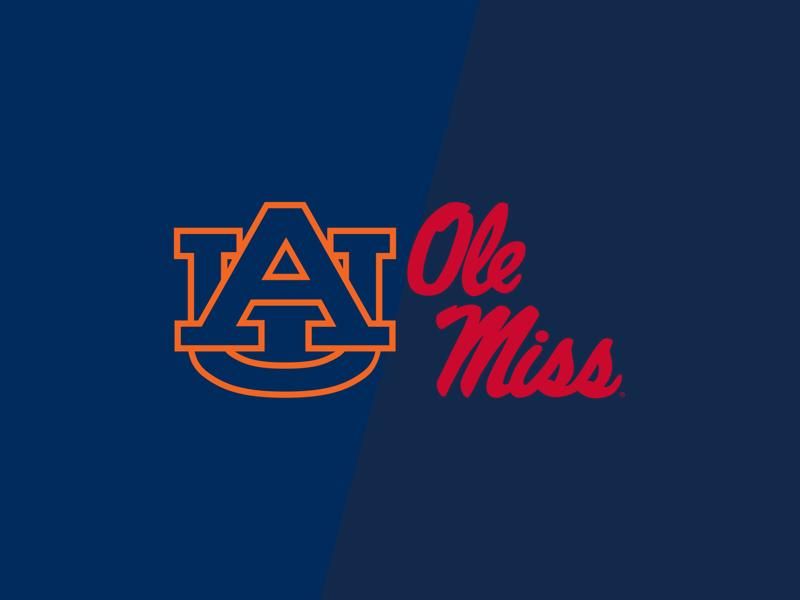 Auburn Tigers VS Ole Miss Rebels