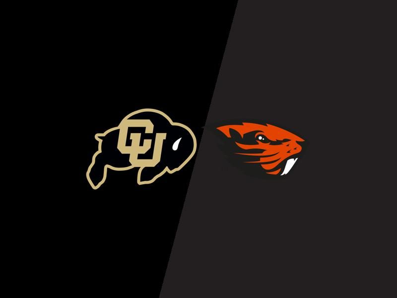 Oregon State Beavers VS Colorado Buffaloes