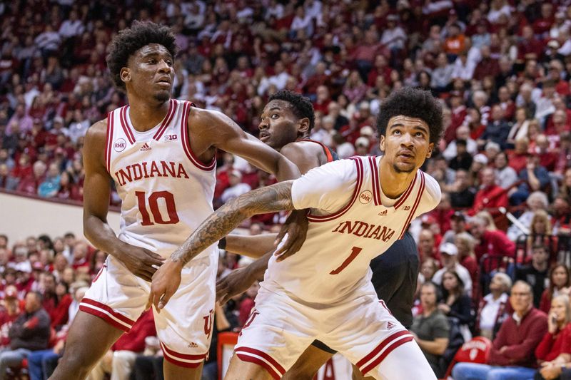 Maryland Terrapins Face Off Against Indiana Hoosiers in Men's Basketball at Assembly Hall