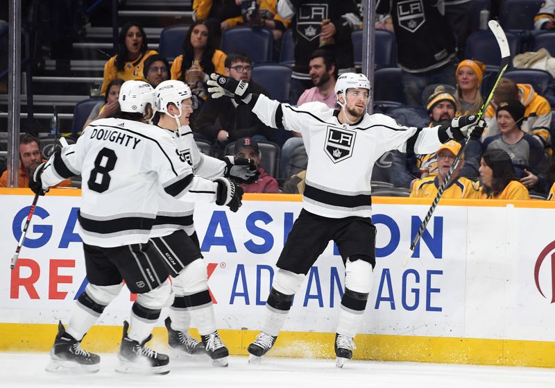 Kings Conquer Predators at Bridgestone Arena in a 4-2 Victory