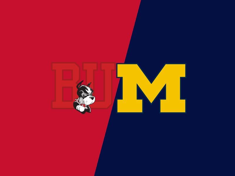 Michigan Wolverines VS Boston University Terriers