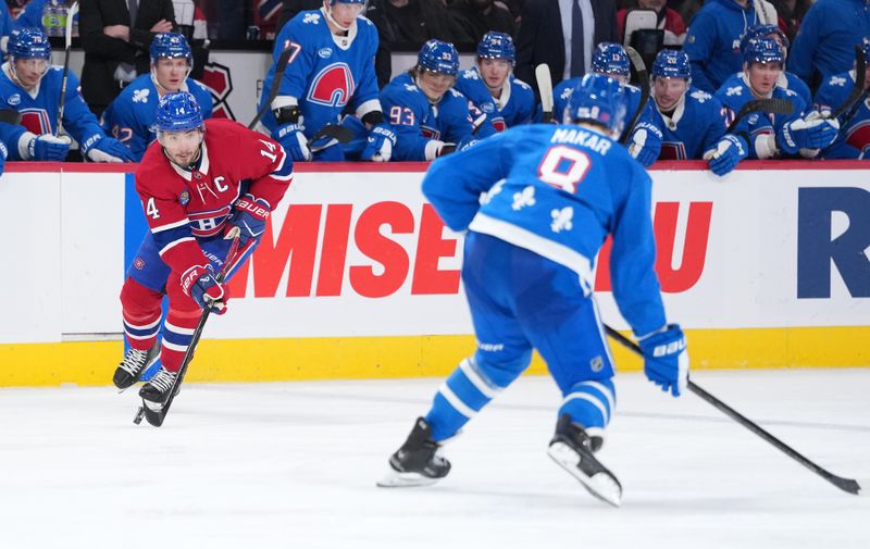 Avalanche's Effort Falls Short as Canadiens Dominate at Bell Centre