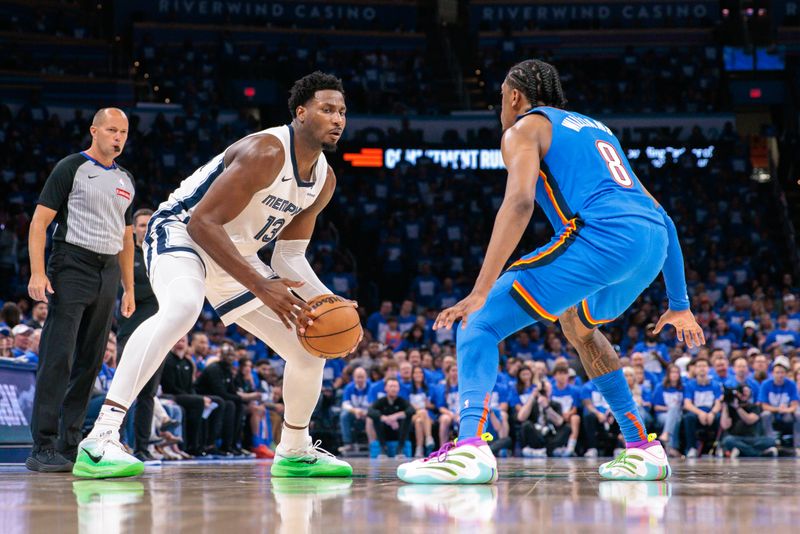 Memphis Grizzlies Struggle in Paint as Oklahoma City Thunder Dominate Playoff Clash
