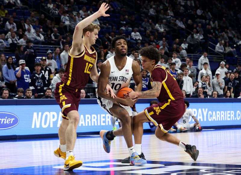 Minnesota Golden Gophers' Paint Battle with Penn State Nittany Lions Ends in Narrow Defeat