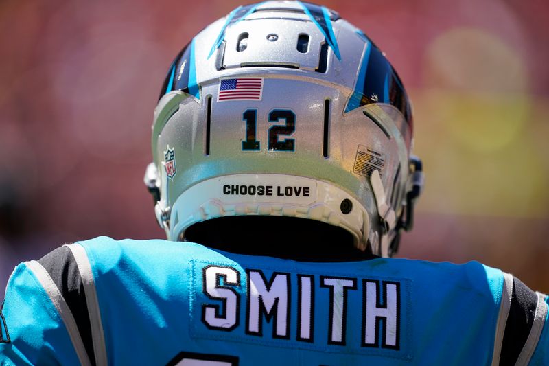 Carolina Panthers wide receiver Shi Smith (12) has 