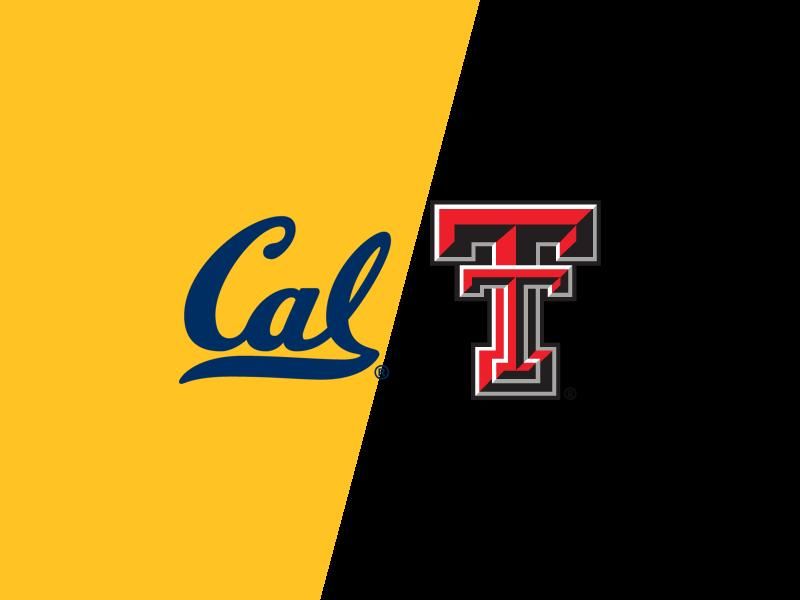 California Golden Bears VS Texas Tech Red Raiders