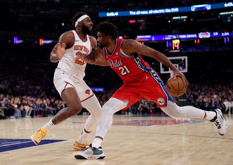 New York Knicks Look to Upset Philadelphia 76ers in Wells Fargo Center Showdown Behind Stellar P...