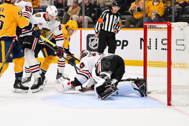 Chicago Blackhawks vs Nashville Predators: Connor Bedard's Offensive Impact at Bridgestone Arena