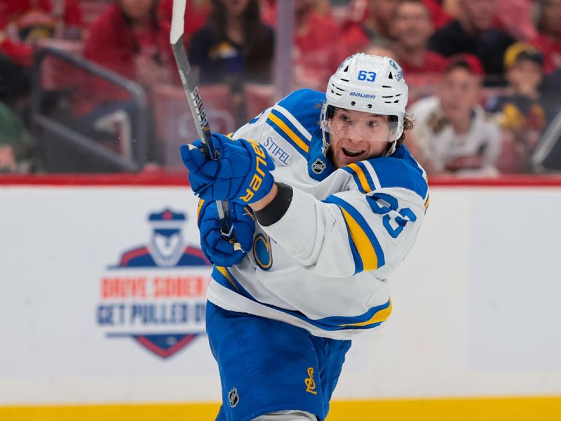 Florida Panthers vs St. Louis Blues: Carter Verhaeghe Ready to Shine in Upcoming Clash