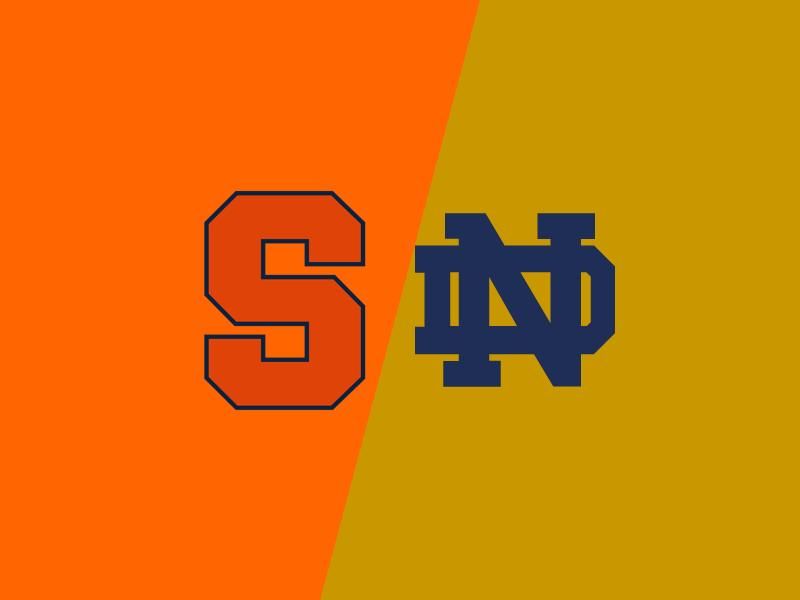 Syracuse Orange Set to Battle Notre Dame Fighting Irish at Purcell Pavilion