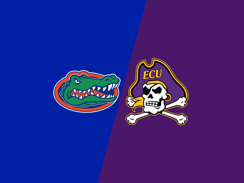 Florida Gators VS East Carolina Pirates