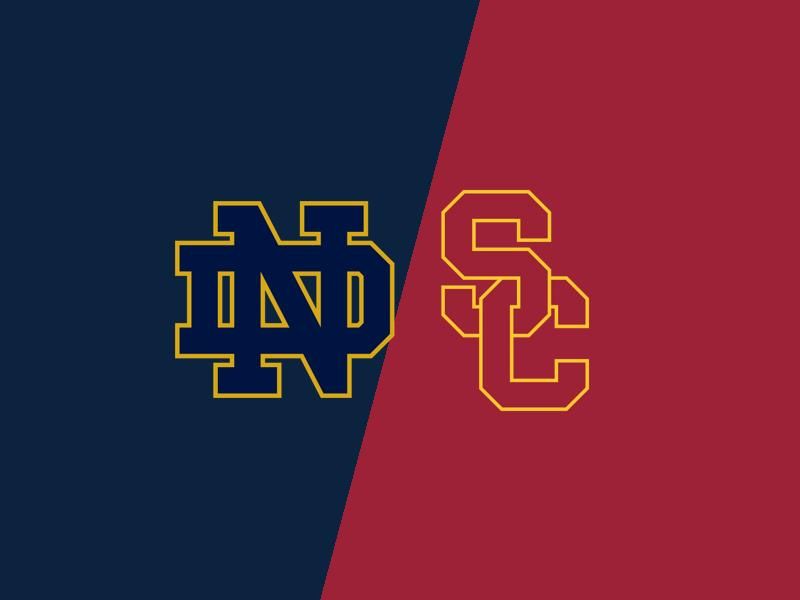 Clash of Titans at Los Angeles Memorial Coliseum: USC Trojans vs Notre Dame Fighting Irish in Co...