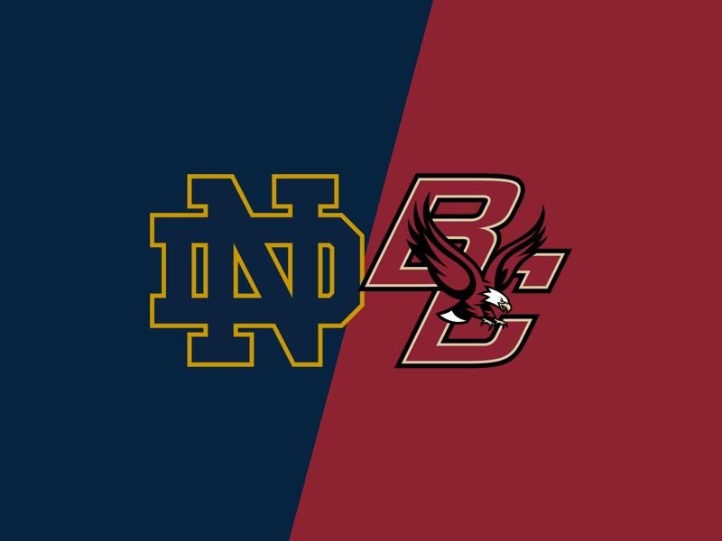 Notre Dame Fighting Irish's Early Lead Melts Away Against Boston College Eagles at Silvio O. Con...