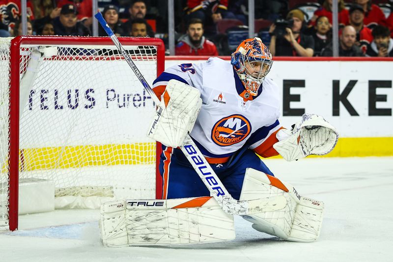 Will the Islanders' Momentum Overwhelm the Flames at UBS Arena?