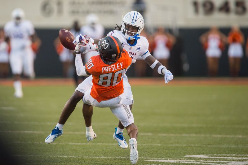 Cowboys Corral Jayhawks at Boone Pickens Stadium in Dominant Football Display