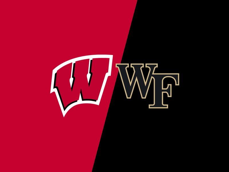 Wisconsin Badgers Narrowly Edged Out by Demon Deacons at Kohl Center in Men's Basketball Showdown