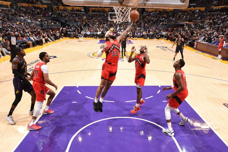 Los Angeles Lakers' LeBron James Leads the Charge Against Toronto Raptors at Scotiabank Arena