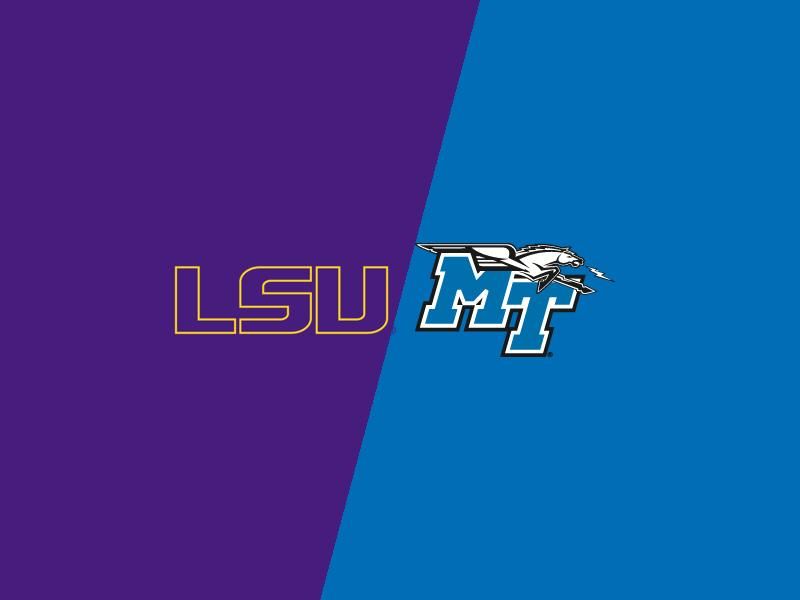 Middle Tennessee Blue Raiders VS LSU Lady Tigers