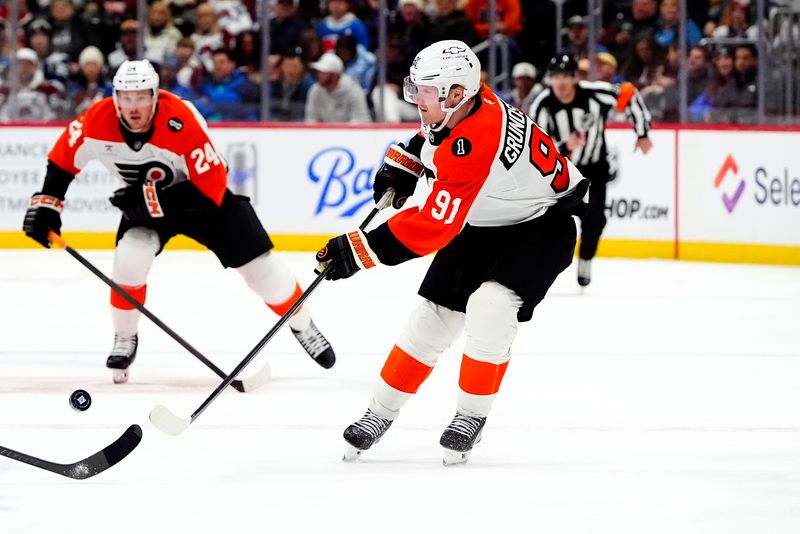 Philadelphia Flyers Soar Over Colorado Avalanche with Tippett's Hat Trick and Stellar Goaltending