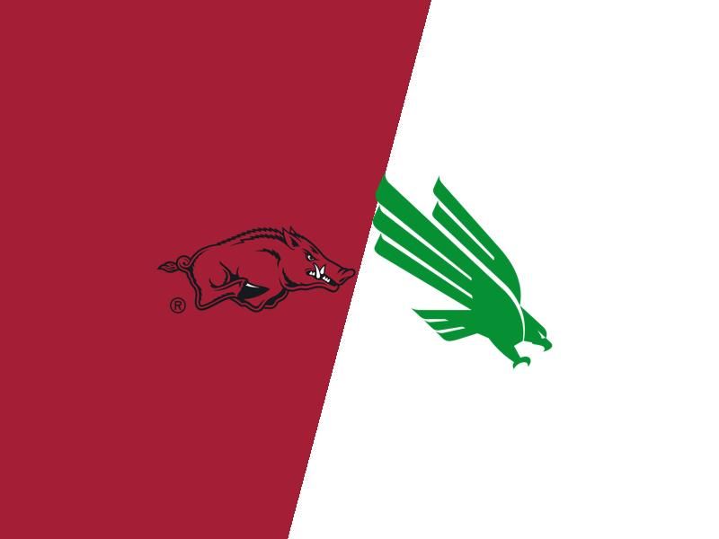 Clash at Donald W. Reynolds Razorback Stadium: North Texas Mean Green vs Arkansas Razorbacks in...