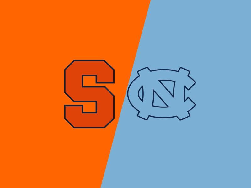 Syracuse Orange VS North Carolina Tar Heels