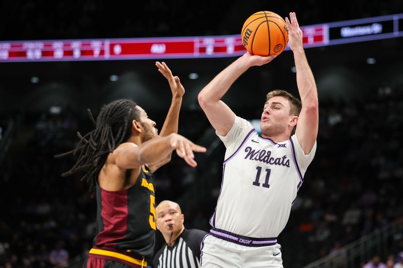 Arizona State Sun Devils' Effort Falls Short Against Kansas State Wildcats in Big 12 First Round