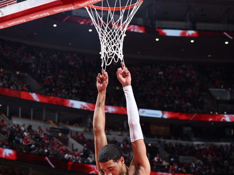 CHICAGO, IL - MARCH 27: Tyrese Haliburton #0 of the Indiana Pacers before the game against the Chicago Bulls on March 27, 2024 at United Center in Chicago, Illinois. NOTE TO USER: User expressly acknowledges and agrees that, by downloading and or using this photograph, User is consenting to the terms and conditions of the Getty Images License Agreement. Mandatory Copyright Notice: Copyright 2024 NBAE (Photo by Jeff Haynes/NBAE via Getty Images)