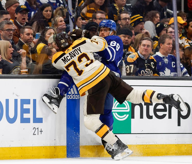 Bruins to Confront Maple Leafs: A Collision Course at Scotiabank Arena