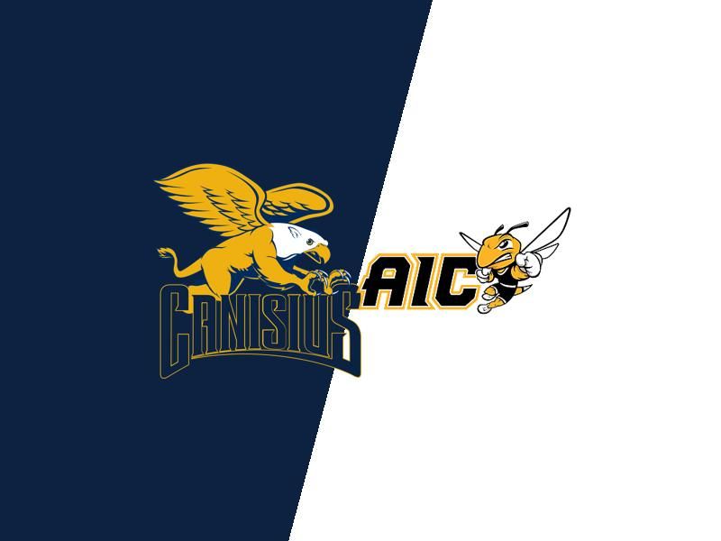 Canisius Golden Griffins VS American International Yellow Jackets