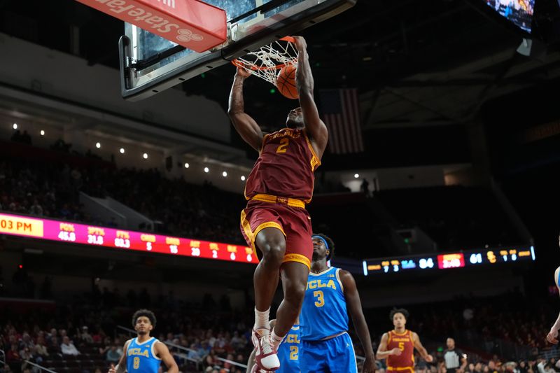 Mar 7, 2026; Los Angeles, California, USA; in the first half  at Galen Center. Mandatory Credit: Kirby Lee-Imagn Images