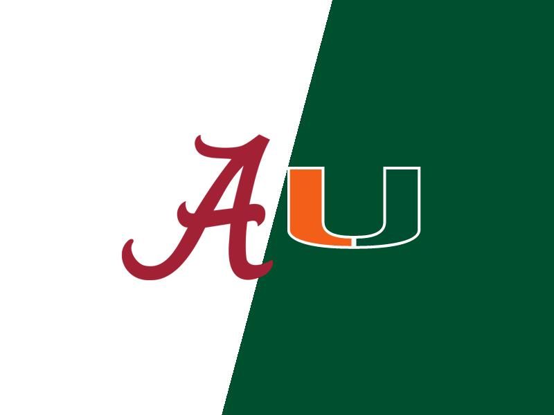 Alabama Crimson Tide VS Miami (FL) Hurricanes