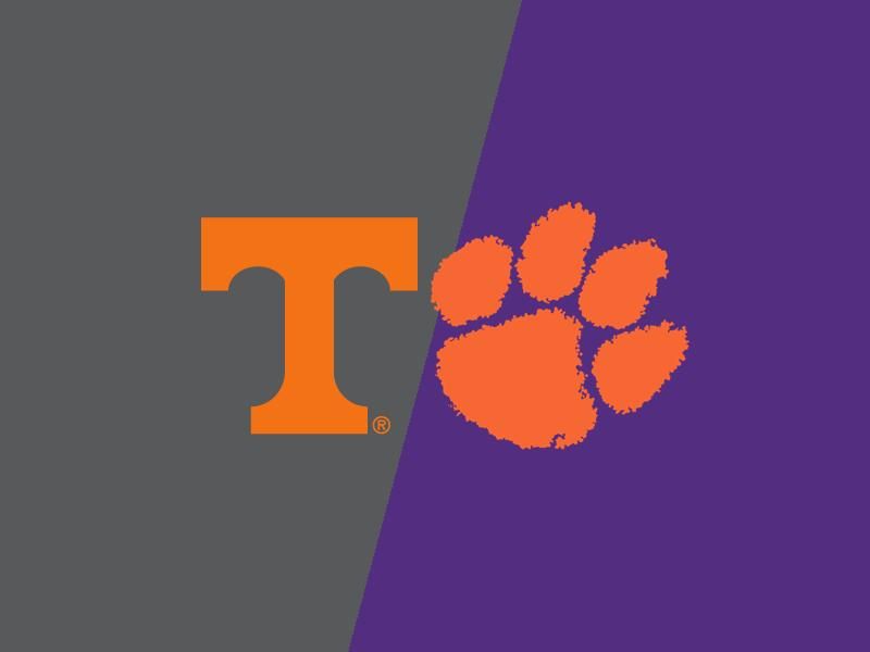 Clash of Titans at Hard Rock Stadium: Tennessee Volunteers vs Clemson Tigers in College Football...