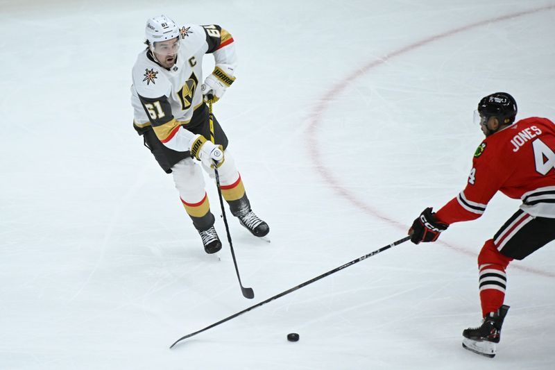 Vegas Golden Knights Aim for Victory in Chicago Showdown Against Blackhawks