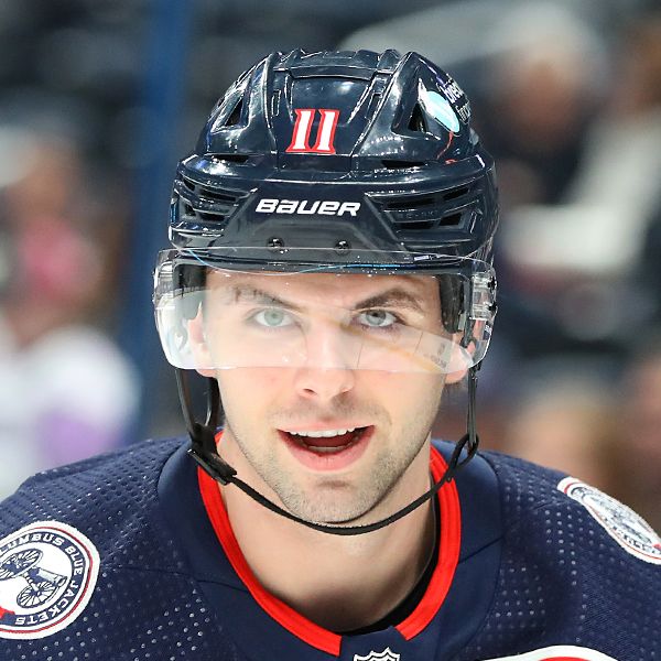 NHL Columbus Blue Jackets center Adam Fantilli