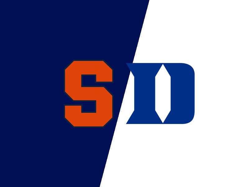 Duke Blue Devils VS Syracuse Orange