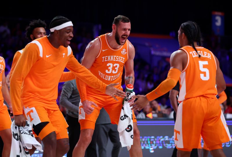 Top Performers of Tennessee Volunteers and Ole Miss Rebels Set to Clash in Upcoming Men's Basket...